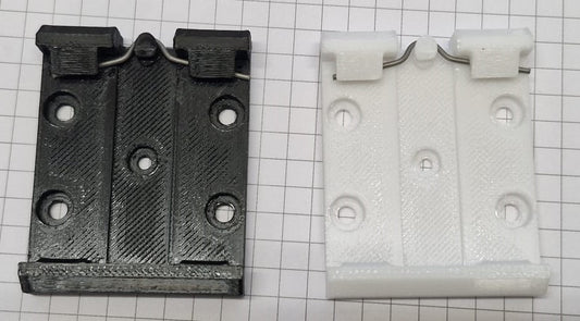 BTE Deutschland Profi Hutschienen-Montageclip TS35 | 5-Loch PETG System