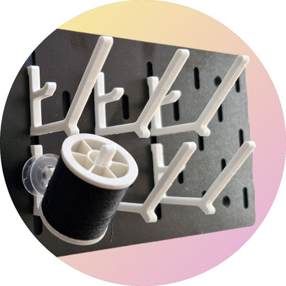 Nähgarn-Haken (20er-Set) für SKÅDIS | Spulenhalter | PETG