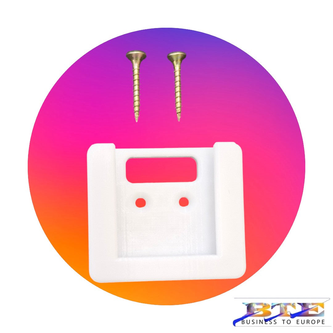 Wandhalterung für Worx 20V Akkus – Set inkl. Schrauben – Weiß – BTE Deutschland