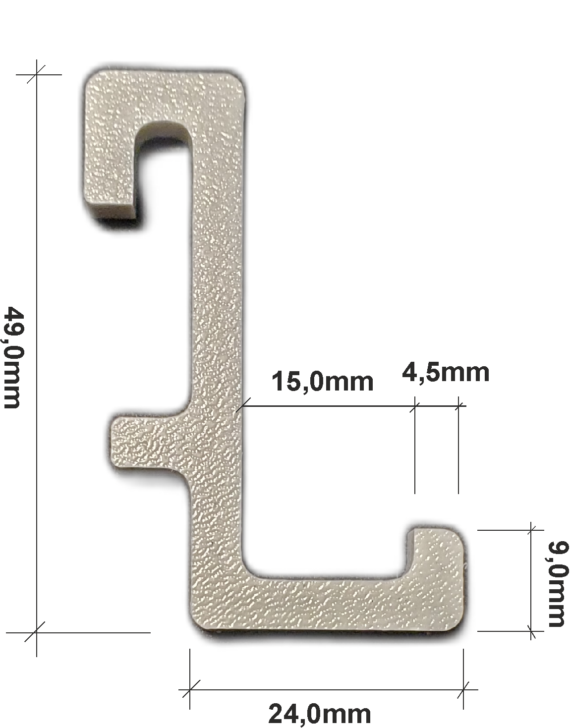 Skadis Haken Set (15-teilig) & Einzelhaken – PETG Wandhalterung für Lochplatten – BTE Deutschland
