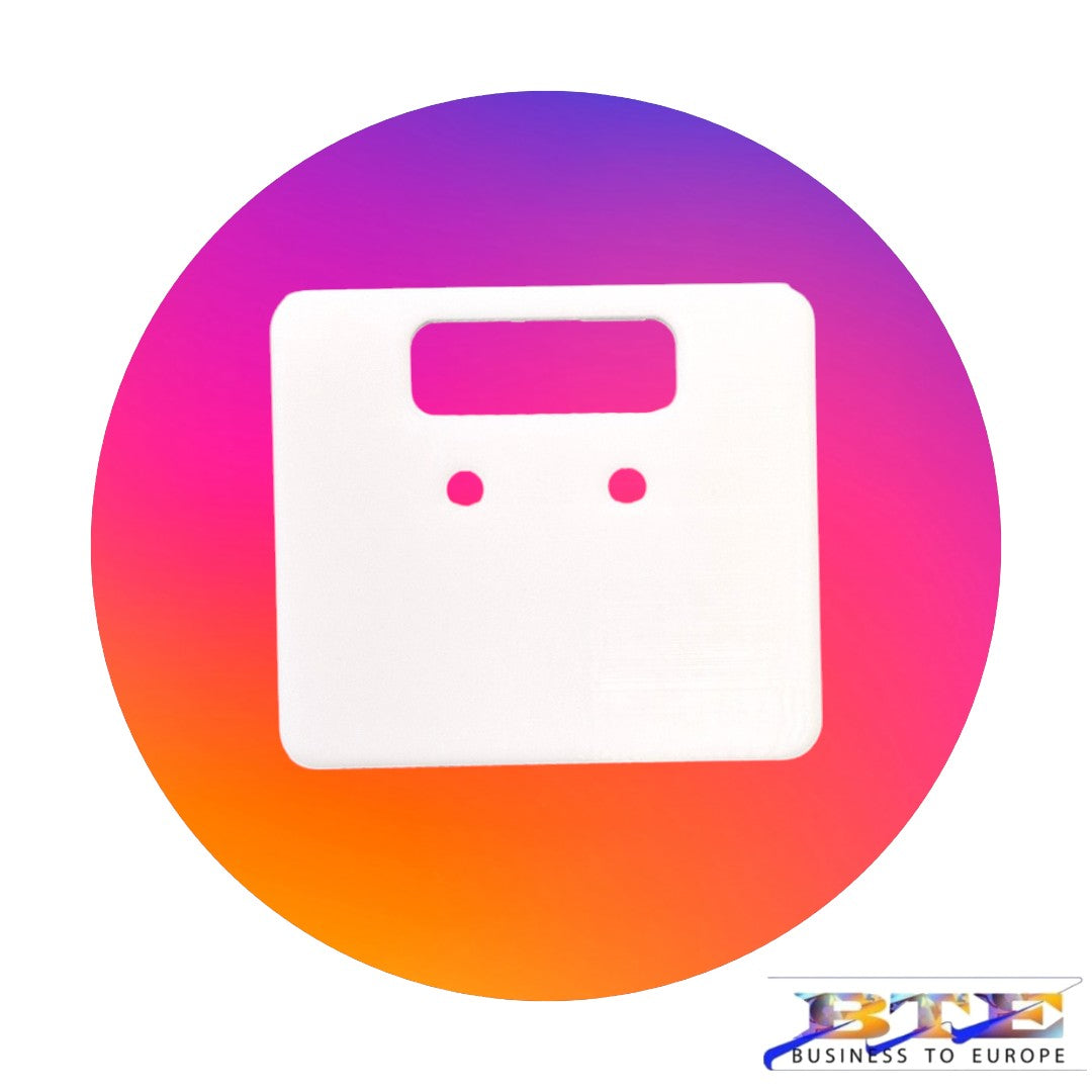 Wandhalterung für Worx 20V Akkus – Set inkl. Schrauben – Weiß – BTE Deutschland